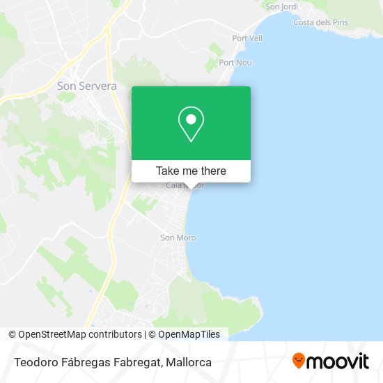 Teodoro Fábregas Fabregat map