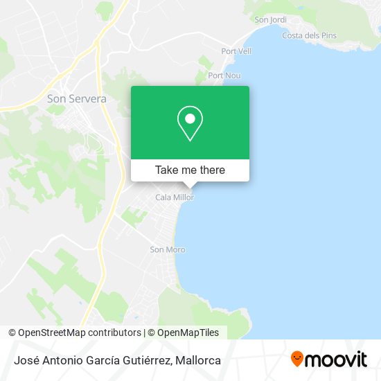 José Antonio García Gutiérrez map