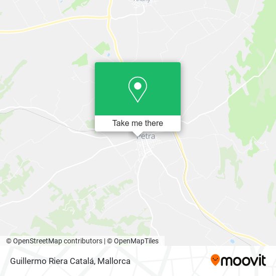 Guillermo Riera Catalá map