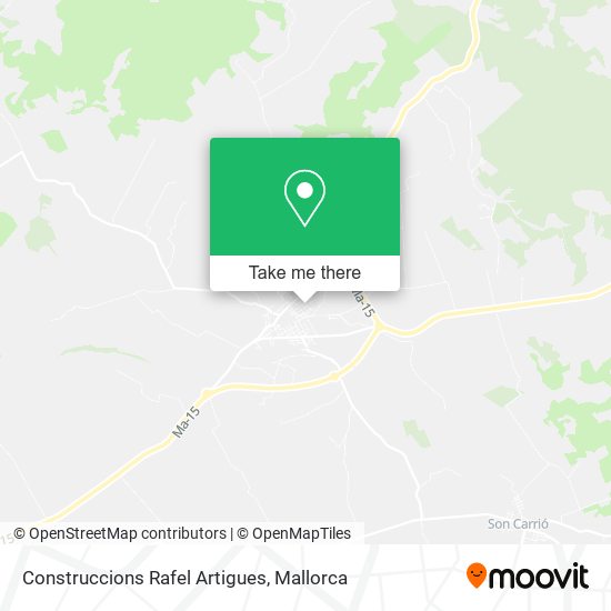 Construccions Rafel Artigues map