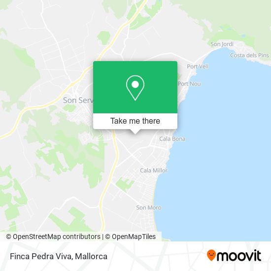 Finca Pedra Viva map