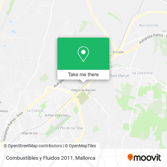 Combustibles y Fluidos 2011 map