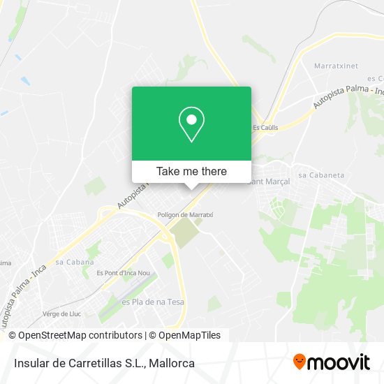 Insular de Carretillas S.L. map