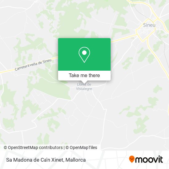 Sa Madona de Ca'n Xinet map