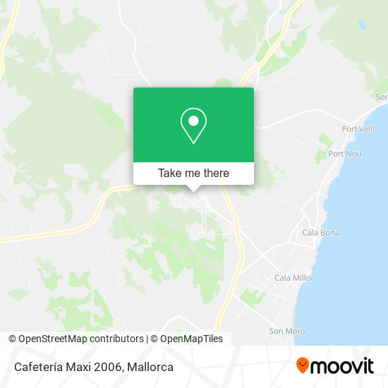 Cafetería Maxi 2006 map