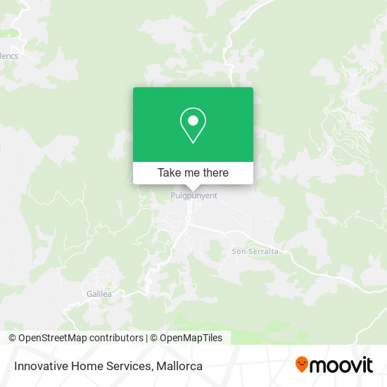 Innovative Home Services map