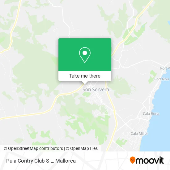 Pula Contry Club S L map