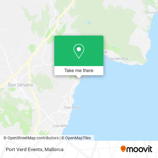 Port Verd Events map