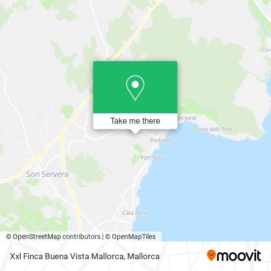 Xxl Finca Buena Vista Mallorca map