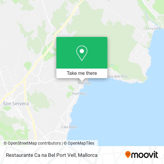 Restaurante Ca na Bel Port Vell map