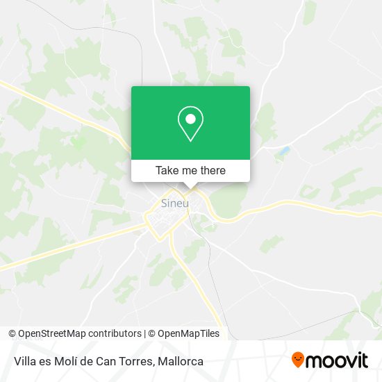 Villa es Molí de Can Torres map