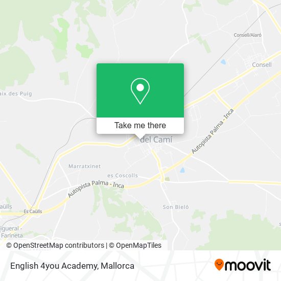 English 4you Academy map