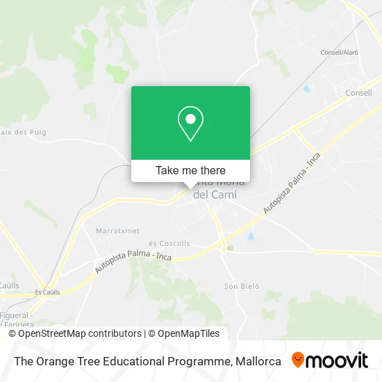 The Orange Tree Educational Programme map