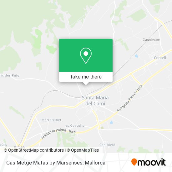 Cas Metge Matas by Marsenses map