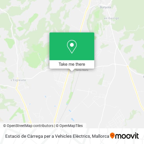 Estació de Càrrega per a Vehicles Elèctrics map