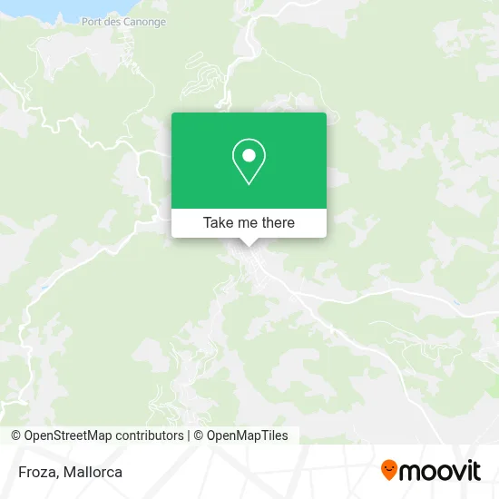 Froza map