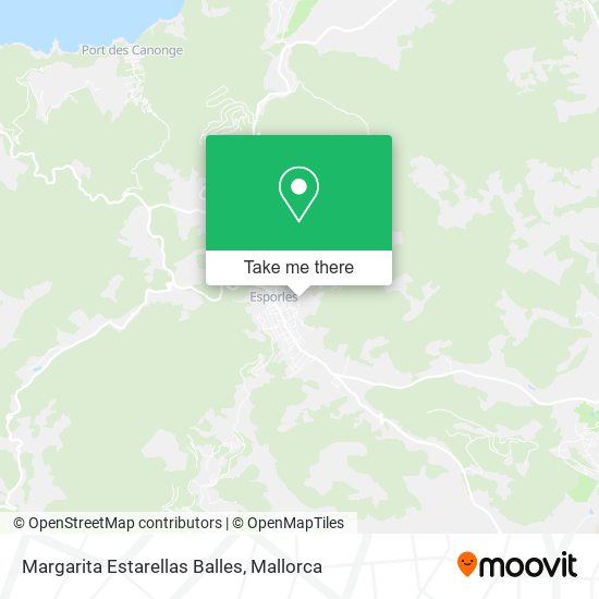 Margarita Estarellas Balles map