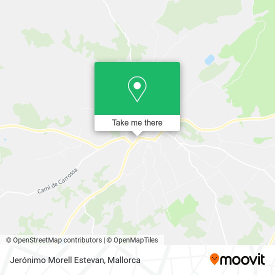 Jerónimo Morell Estevan map