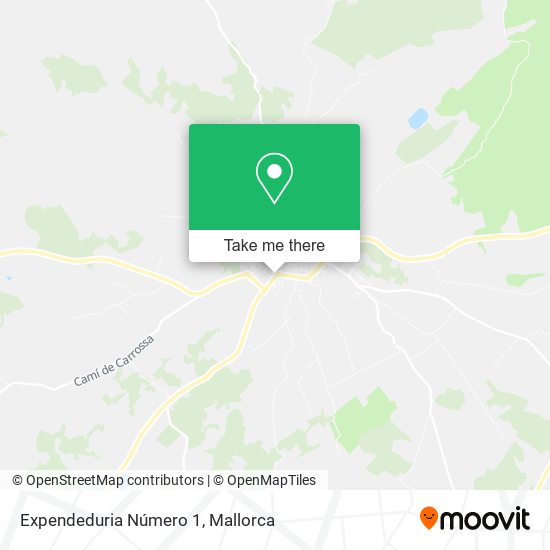 Expendeduria Número 1 map