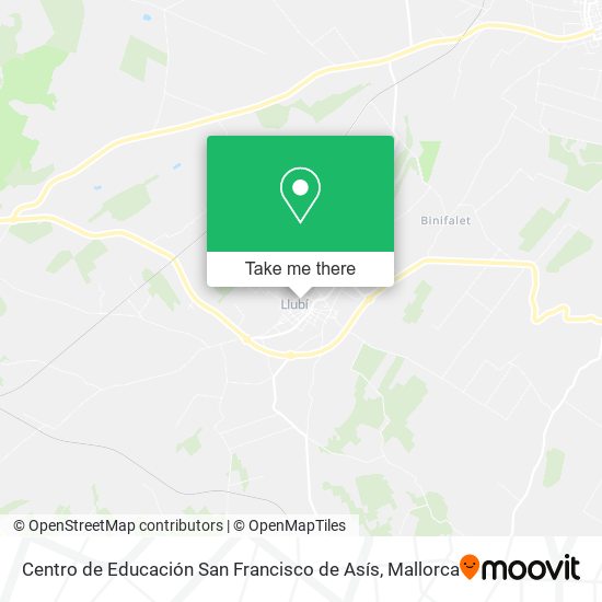 Centro de Educación San Francisco de Asís map