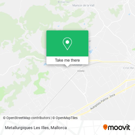Metallurgiques Les Illes map