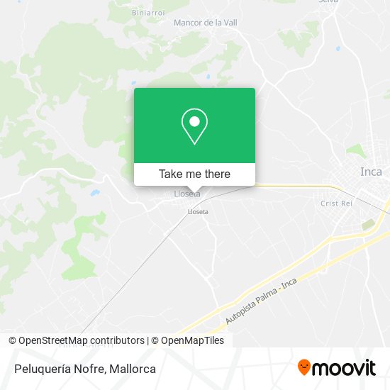Peluquería Nofre map