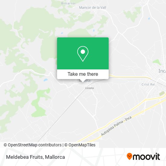 Meldebea Fruits map