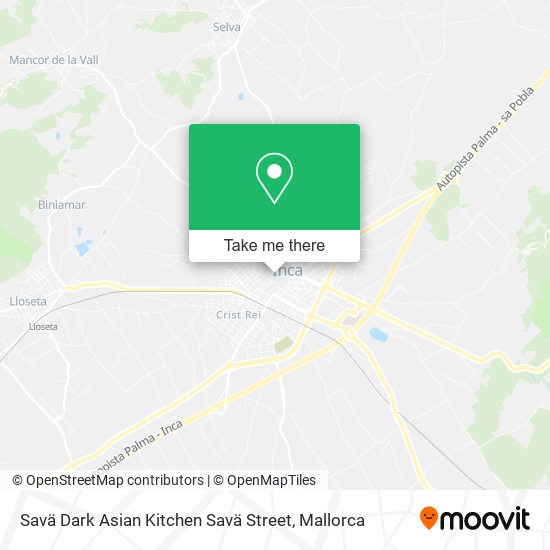 Savä Dark Asian Kitchen Savä Street map