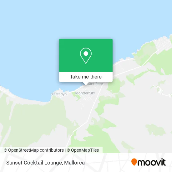 Sunset Cocktail Lounge map