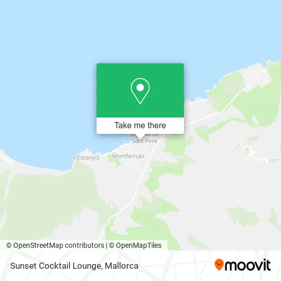 Sunset Cocktail Lounge map