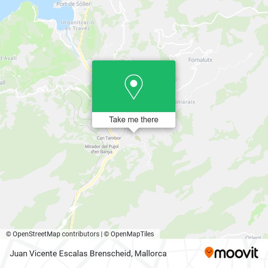 Juan Vicente Escalas Brenscheid map