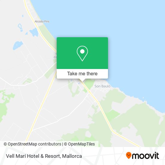 Vell Marí Hotel & Resort map