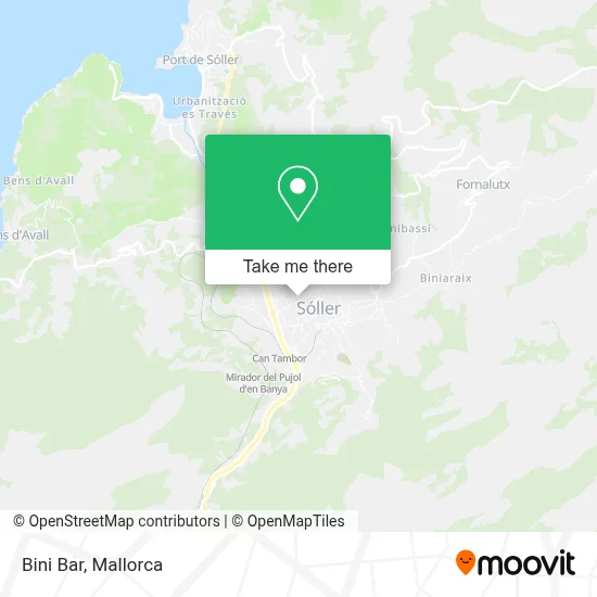 Bar Bini map