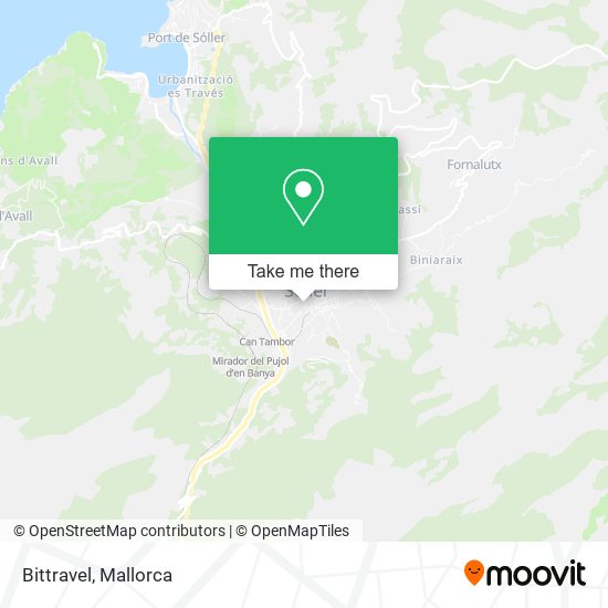 Bittravel map