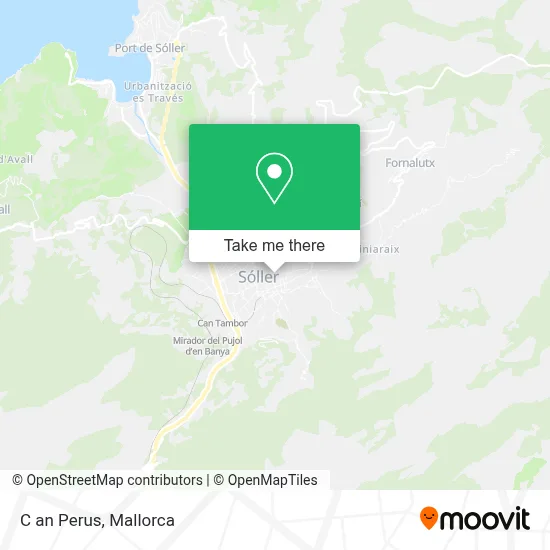 C an Perus map