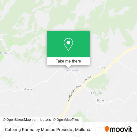 Catering Karma by Marcos Presedo. map