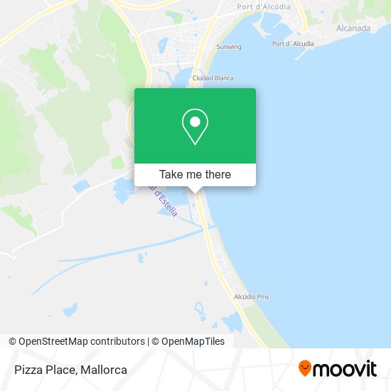 Pizza Place map