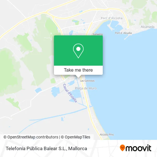 Telefonía Pública Balear S.L. map