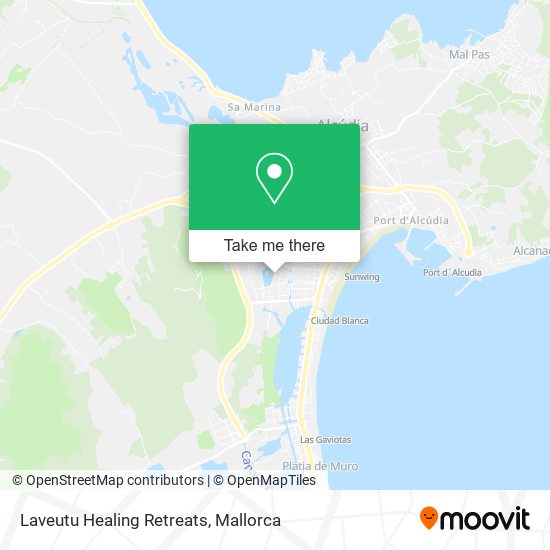Laveutu Healing Retreats map