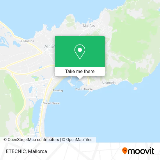 ETECNIC map