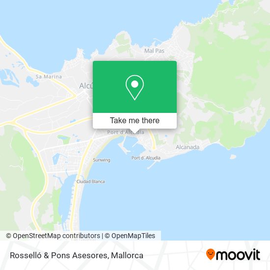 Rosselló & Pons Asesores map