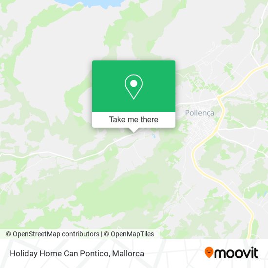 Holiday Home Can Pontico map