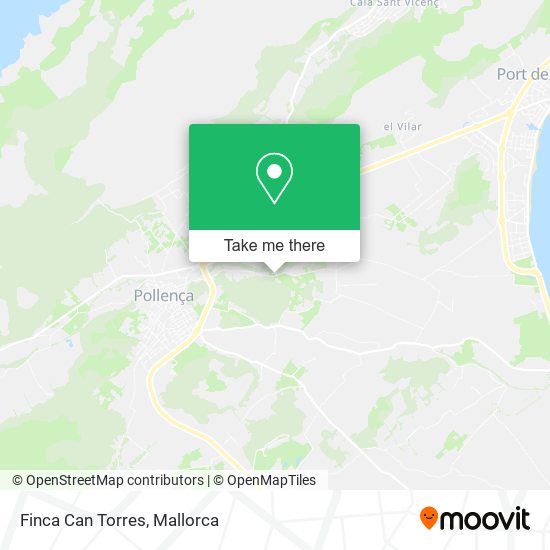 Finca Can Torres map