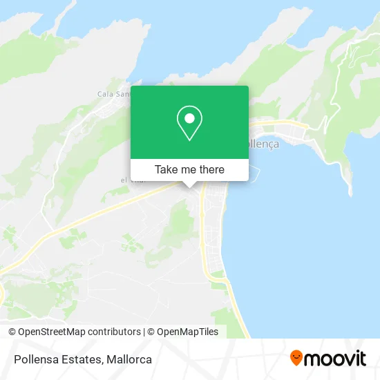 Pollensa Estates map