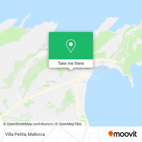 Villa Petita map