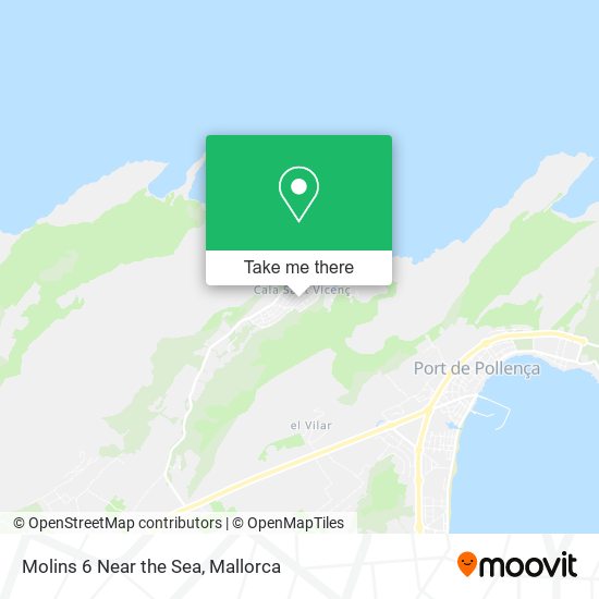 mapa Molins 6 Near the Sea