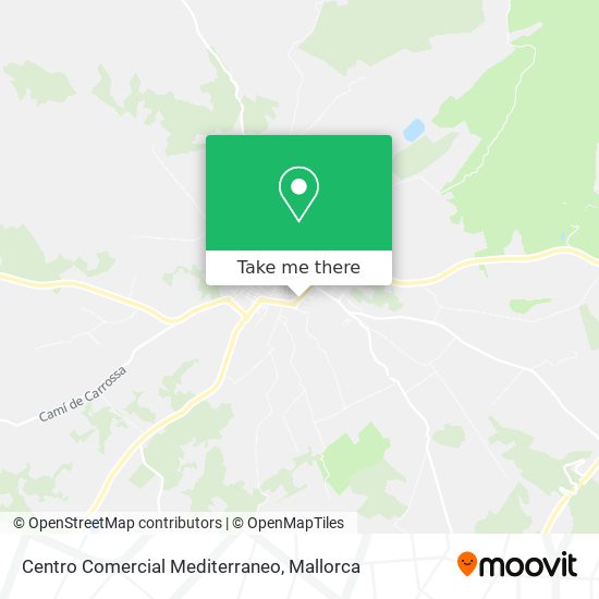 Centro Comercial Mediterraneo map