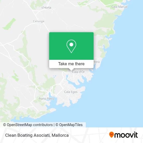 Clean Boating Asociati map