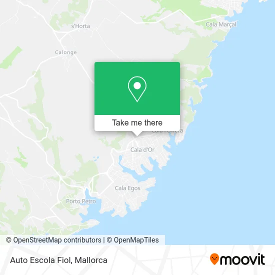 Auto Escola Fiol map