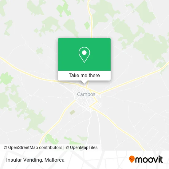 Insular Vending map